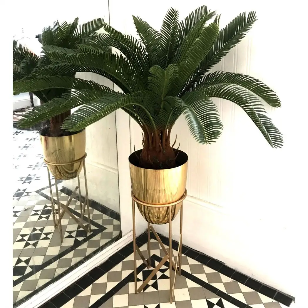 70cm Artificial Tropical Cycas Palm Plant by Leaf