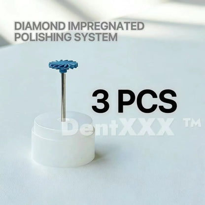 Diamond Polishing Head Grit MEDIUM 2.35MM FOR FINISHING AND POLISHING by All Mart Bristol Ltd