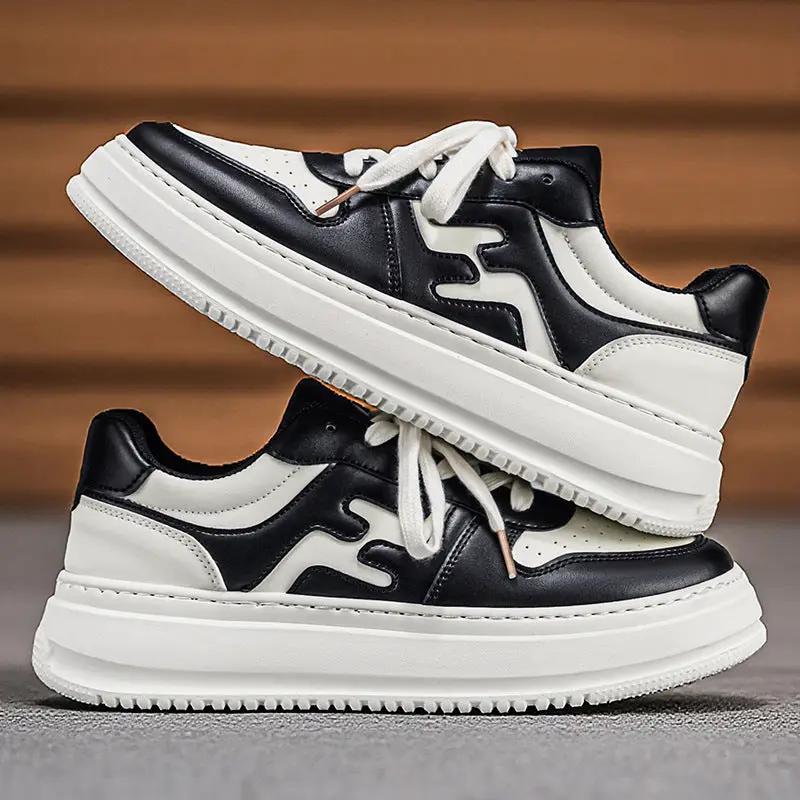 Versatile Casual Sports White Sneakers by Dropshipman