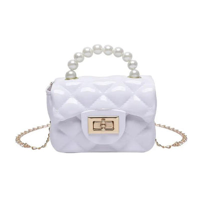 Pearl Hand One-shoulder Crossbody Chain Children's Bags by Dropshipman