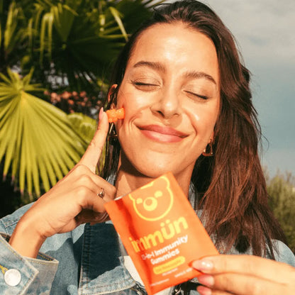 Immün 13-In-1 Immunity Gummies (Sour Pineapple): Daily Immune Defense Supplement with 13 Clinically Studied Ingredients: Vitamin C, D3, Zinc, Ashwagandha KSM-66, Elderberry, Prebiotics, Adaptogens, Gluten Free, Vegan, Third Party Tested by All Mart Bristol Ltd