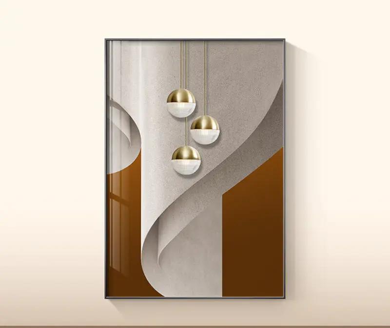 Plant Leaf Wall Art Canvas Painting by Dropshipman