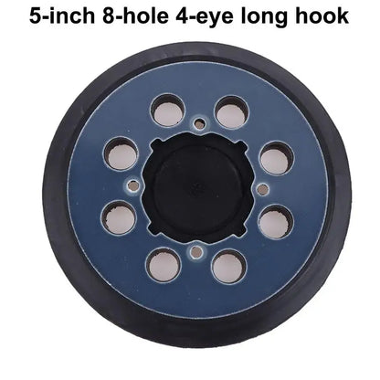 5-Inch 8-Hole Hook Loop Backing Pad for Orbital Sander, Compatible with Electric Polishers & Grinding Discs by All Mart Bristol Ltd
