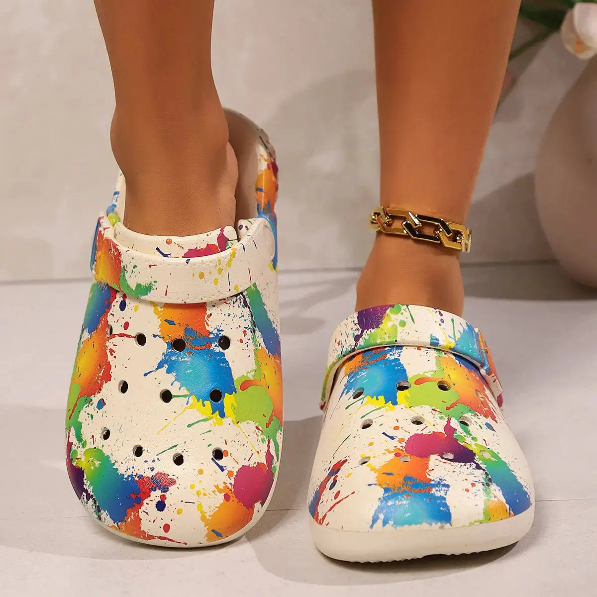 Ladies' casual slippers and beach shoes by All Mart Bristol Ltd