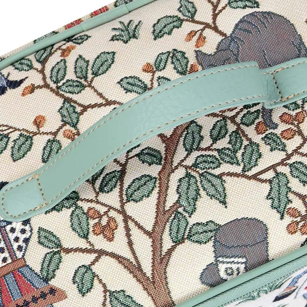Charles Voysey Alice - Toiletry Bag by Signare Tapestry