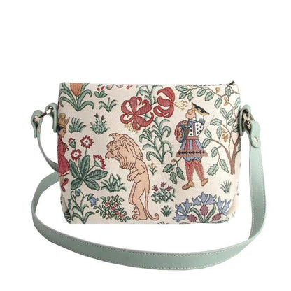 Charles Voysey Alice - Cross Body Bag by Signare Tapestry