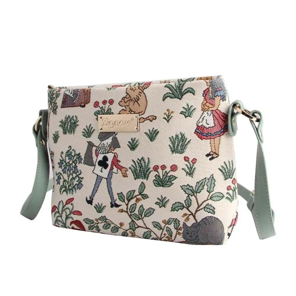 Charles Voysey Alice - Cross Body Bag by Signare Tapestry