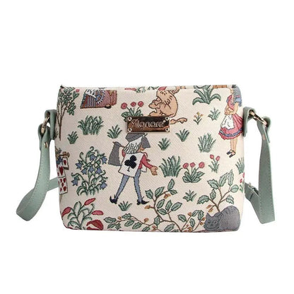 Charles Voysey Alice - Cross Body Bag by Signare Tapestry