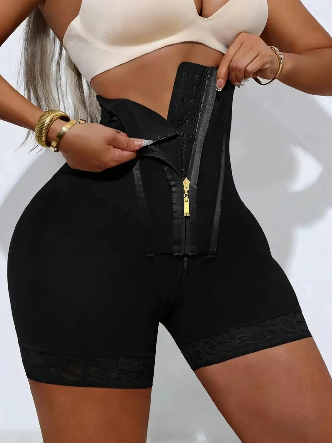 High Compression Fajas Colombianas Shapewear Shorts Tummy Control Butt Lift Slimming Support Body Shaper for Women by All Mart Bristol Ltd
