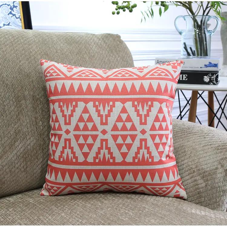 Nordic Color Geometric Throw Pillows by Dropshipman