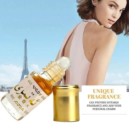 Arabian Perfume Oil Roll On Portable Long Lasting Scent for Men Women Middle East Gold Roll On Perfume Oil Portable Fragrance by All Mart Bristol Ltd