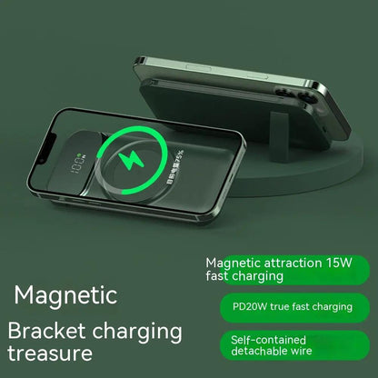 Wireless Power Bank With Cable by Dropshipman