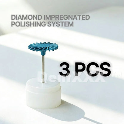 Diamond Polishing Head Grit MEDIUM 2.35MM FOR FINISHING AND POLISHING by All Mart Bristol Ltd
