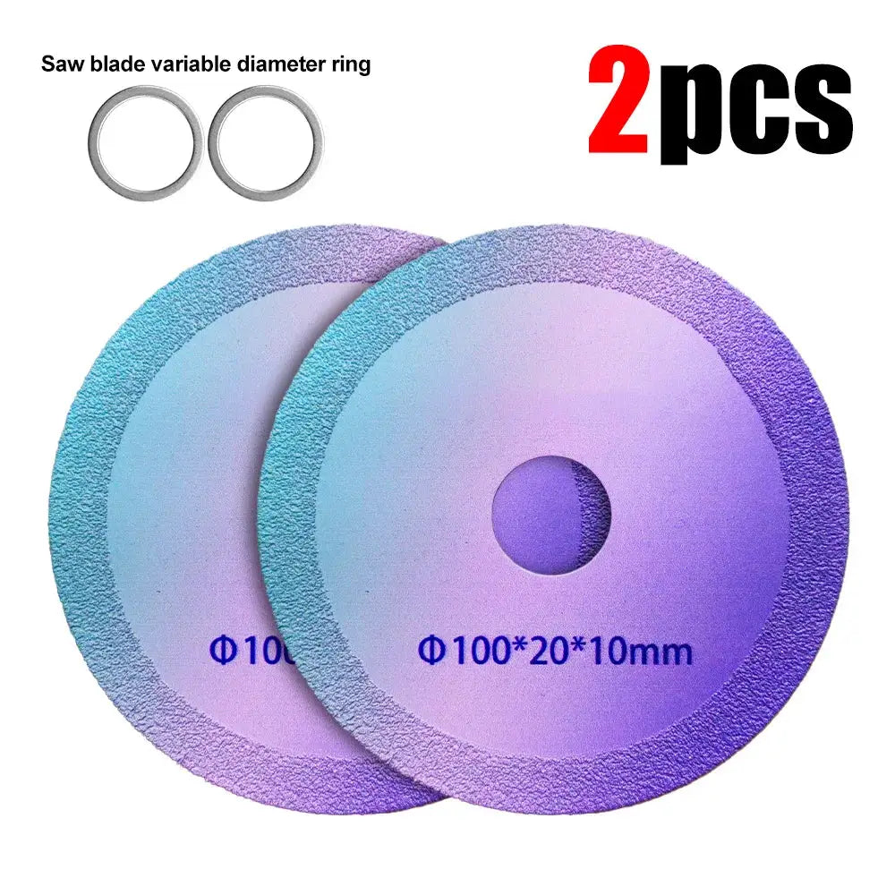 1-10pcs Ultra-Thin 100mm Diamond Saw Blade, for Tile Glass Marble Polishing, Fits Angle Grinder by All Mart Bristol Ltd