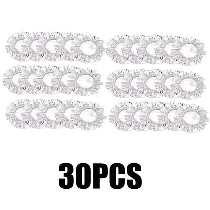 10-60Pcs Reusable Aluminum Foil Bowl Cover Heat Insulation and Heat Preservation Food Grade Oven Takeaway Picnic