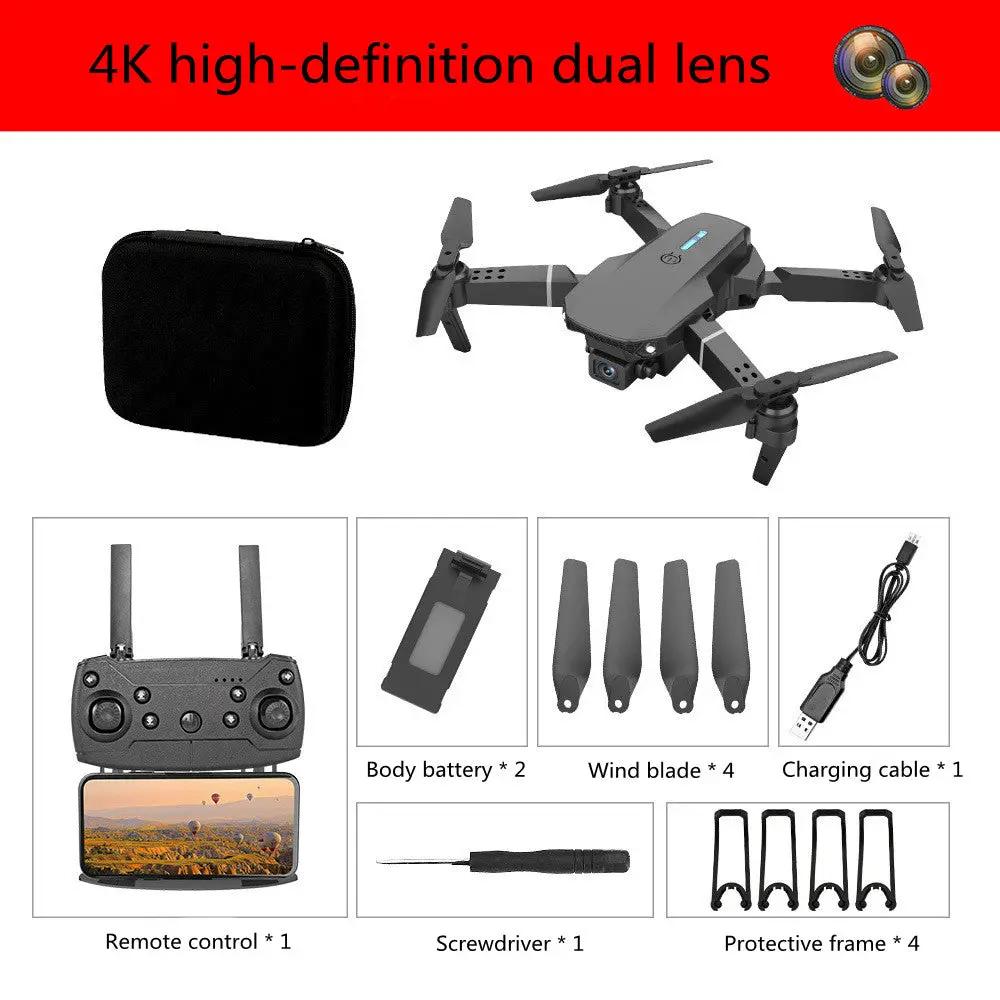 E88 Drone Photography Of High-definition Folding Four Axis by Dropshipman