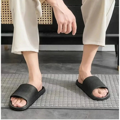 Soft Sole Massage Shower Shoes for Women Men Couples Waterproof Non-slip Home Leisure Fashion Bathroom Slippers by All Mart Bristol Ltd
