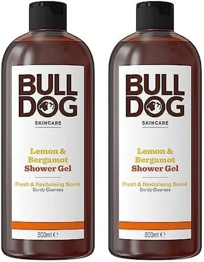 Revitalize Your Shower Routine with Skincare Lemon & Bergamot Shower Gel for Men - 500ml Natural Refreshment! by All Mart Bristol Ltd