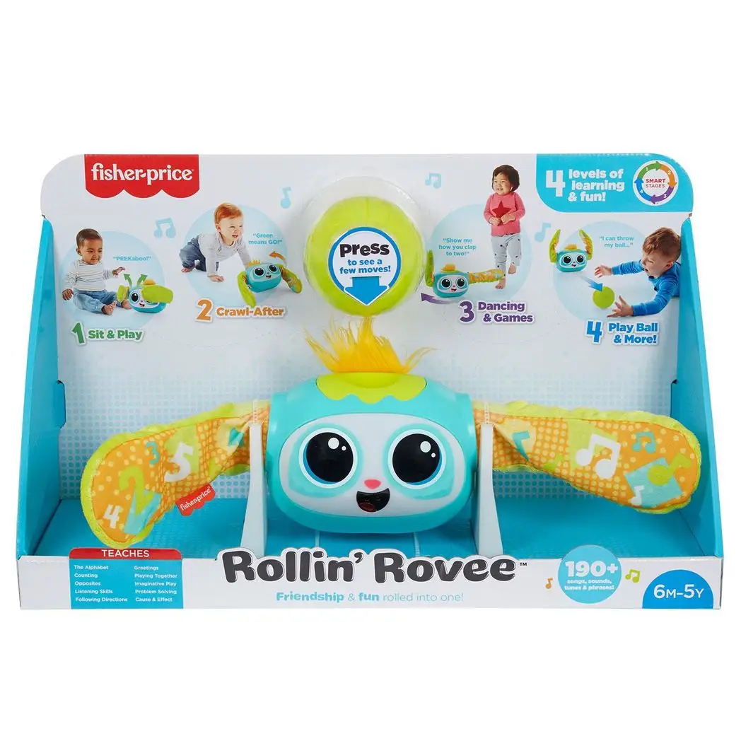 Fisher-Price Rollin' Rovee Interactive Musical Toy by Fisher-Price