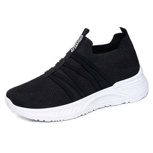 Summer New Breathable Flyknit Slip-On Casual Shoes by Dropshipman