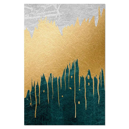 Abstract Landscape Wall Art Canvas Painting Nordic Poster by Dropshipman