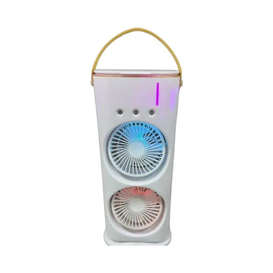 Double-ended Spray Fan Portable Humidifier Fan Air Conditioner Household Small Air Cooler Hydrocooling Portable Air Adjustment by Dropshipman