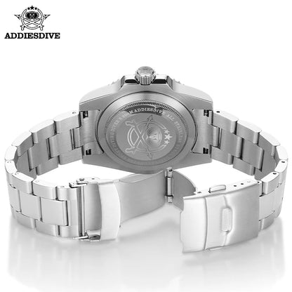 ADDIESDIVE Men's Classic Watch with Ceramic Bezel 200m Water Resistant Casual Quartz Watch BGW9 Blue Luminous Gift Watch MY-H3-2 by All Mart Bristol Ltd