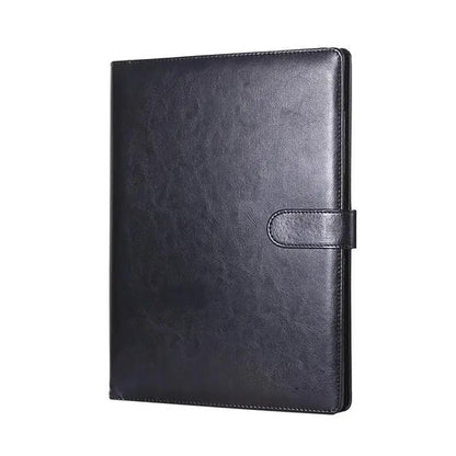 Multifunctional A4 Conference Folder Business Stationery Folder Leather Contract File Folders by All Mart Bristol Ltd