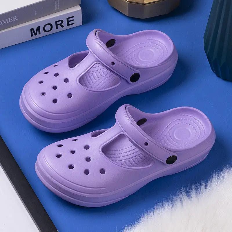 Women's Versatile EVA Non-slip Platform Slippers by Dropshipman