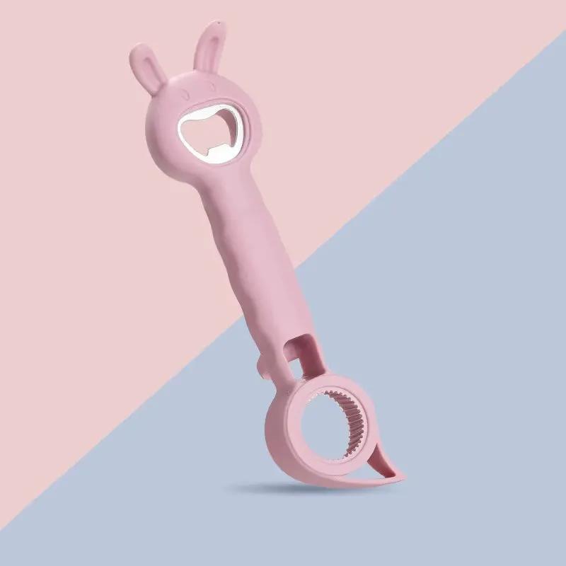 1PCS 4 in 1 Beer Bottle Opener Multi-Purpose Beverage Jar Can Bottle Opener Plastic Corkscrew Dining Bar Gadgets Kitchen Tool by All Mart Bristol Ltd