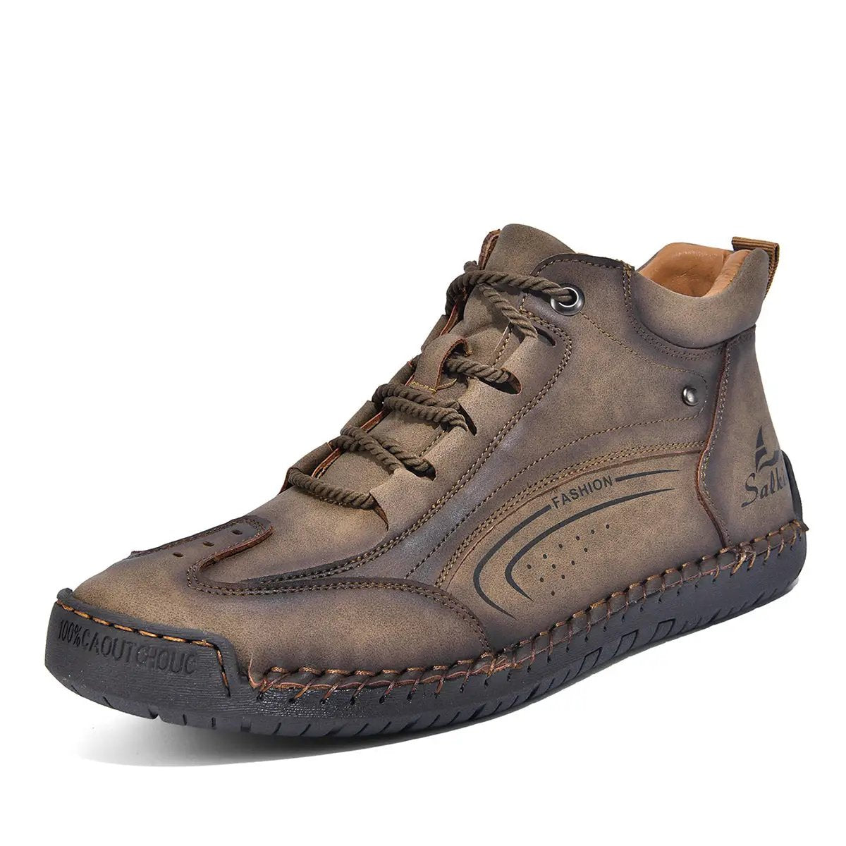 Plus-size Mens Fashion With Hand-stitched Soles by Dropshipman