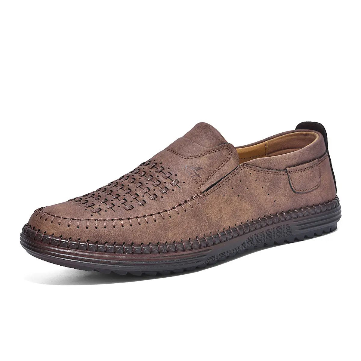 Perforated Breathable Casual Shoes Lightweight For Outdoor Use by Dropshipman