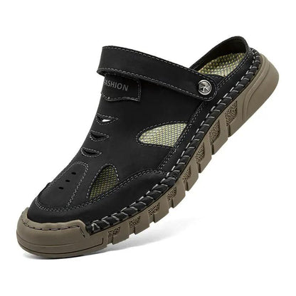 New Plus Size Closed Toe Sandals For Men by Dropshipman