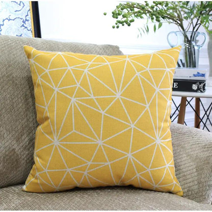 Nordic Color Geometric Throw Pillows by Dropshipman