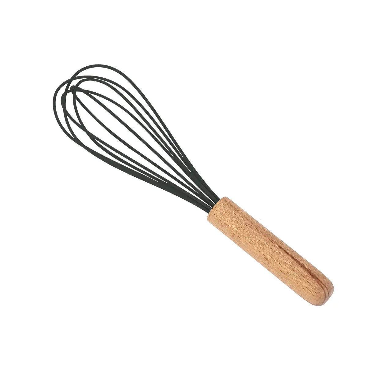 Wooden Handle Silicone Cooking Utensils Set by Dropshipman