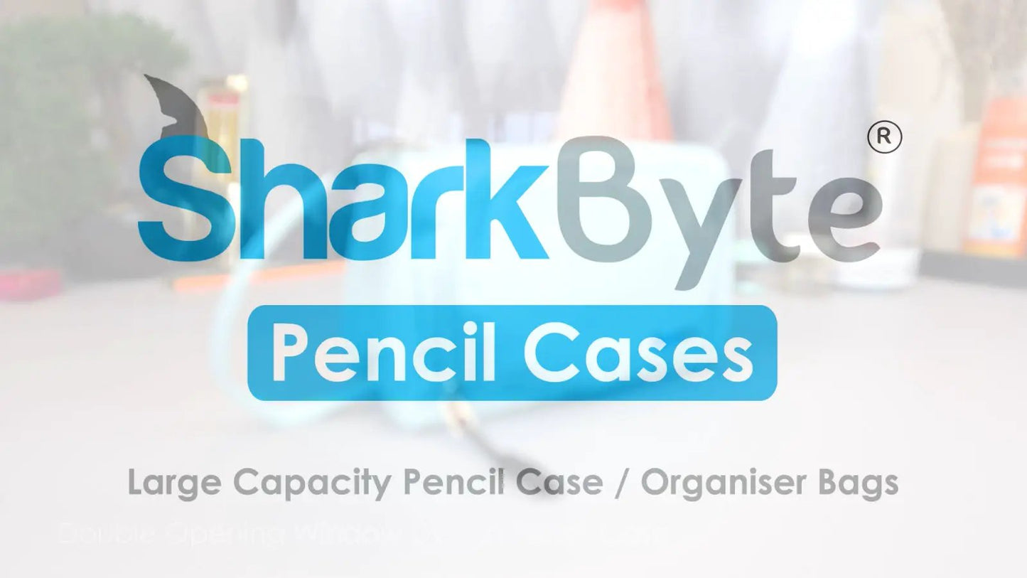 Large Capacity Pencil Case 3 Compartment Stationery Pouches Makeup Bag Storage by All Mart Bristol Ltd