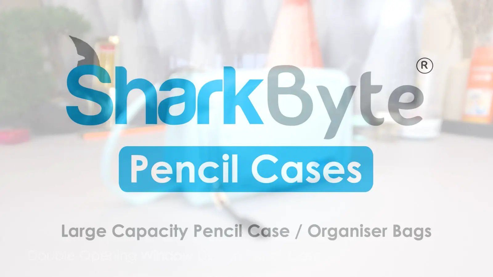 Large Capacity Pencil Case 3 Compartment Stationery Pouches Makeup Bag Storage by All Mart Bristol Ltd