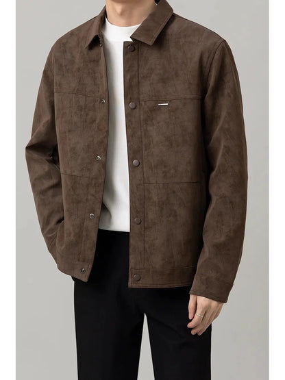 Lightly Mature Short Jacket For Men by Dropshipman