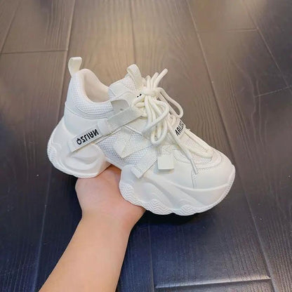 Fashion Thick Bottom Sneaker Women's All-match by Dropshipman