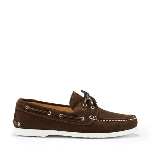 Deck Shoes, brown suede by Hugs & Co.