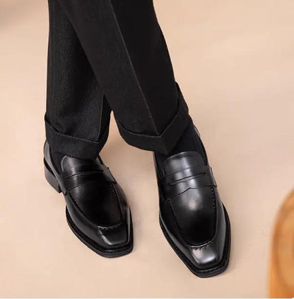 Men's Genuine Leather Outdoor Casual Shoes by Dropshipman