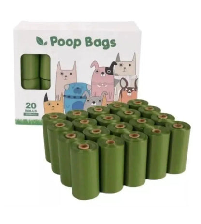 Biodegradable Dog Poo Bags by EcoVibe