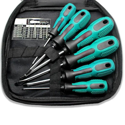 Precision Screwdriver Set Manual Universal Repair Tools for Home Appliance Automotive Maintenance Portable Tool Storage Bag Kit by All Mart Bristol Ltd