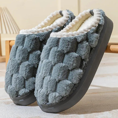 Women's Indoor Non-slip Thick Bottom And Warm Keeping Cotton Slippers by Dropshipman