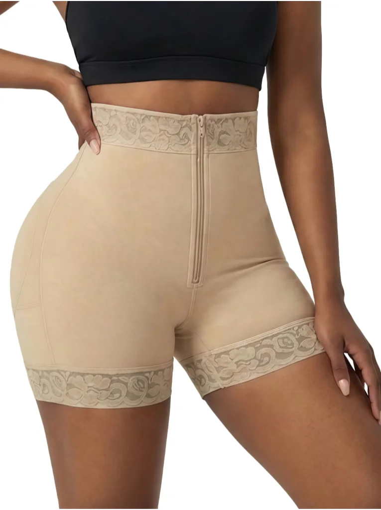 High-Waisted Butt Lifter Panties Hip Enhancer Shapewear Tummy Control Fajas Shorts Body Shaper Boyshort Underwear for Women by All Mart Bristol Ltd
