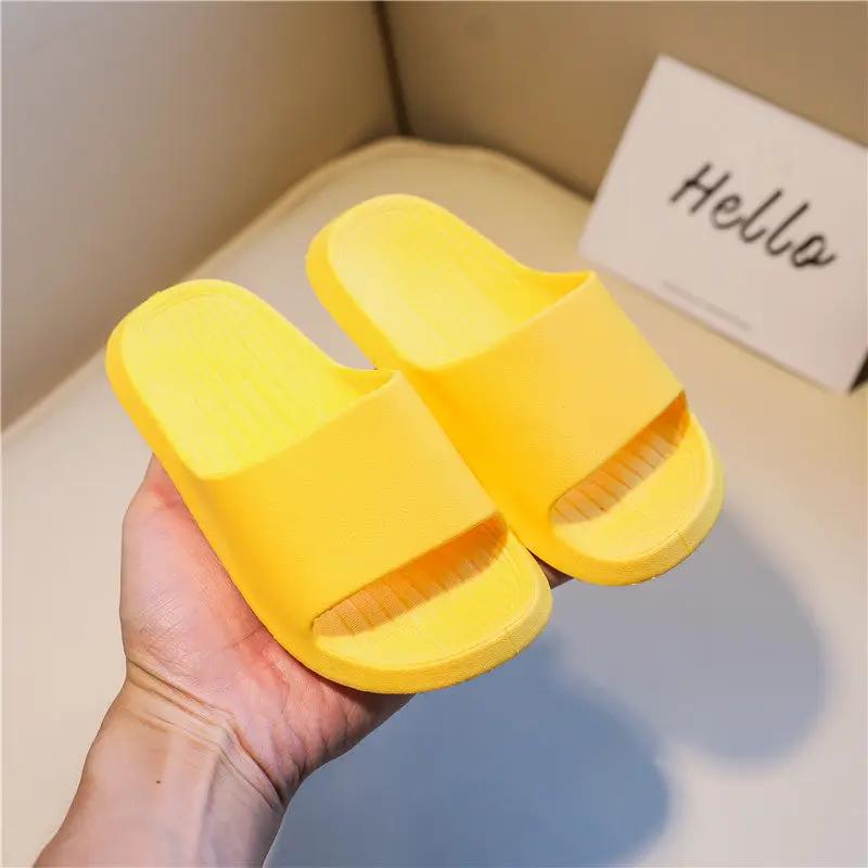 Children's Slippers Boys Indoor Bathrooms Girls Bathing Non-slip Soft Bottom by Dropshipman