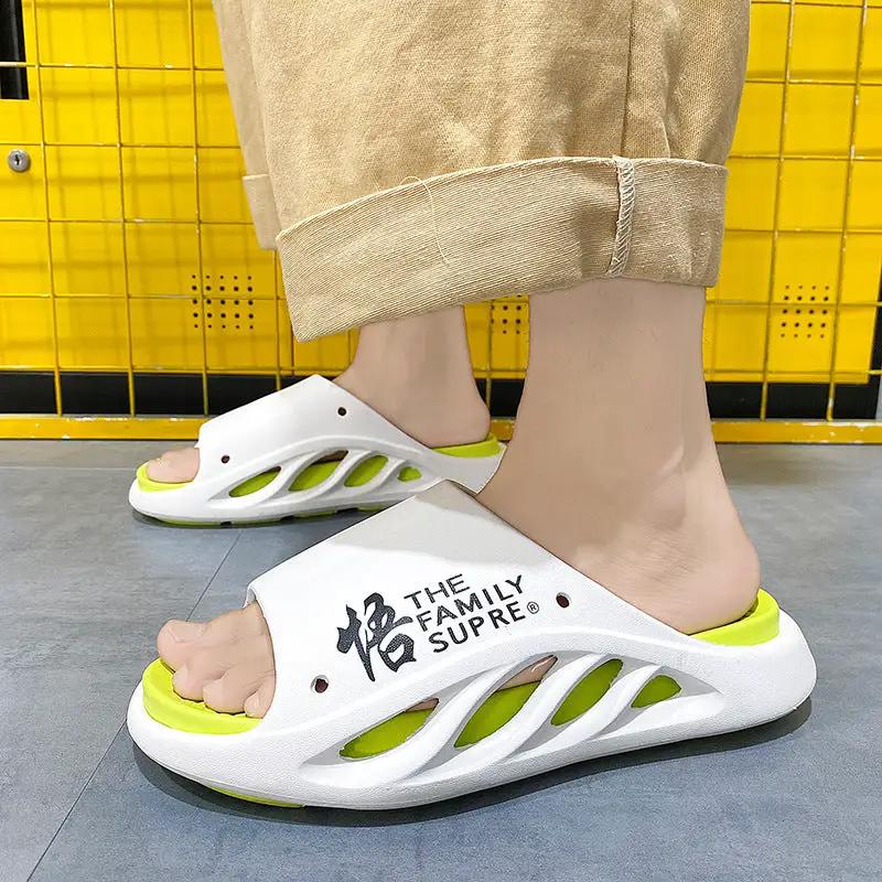 Men's Fashion Casual Outdoor Soft Bottom Sports Platform Slippers by Dropshipman