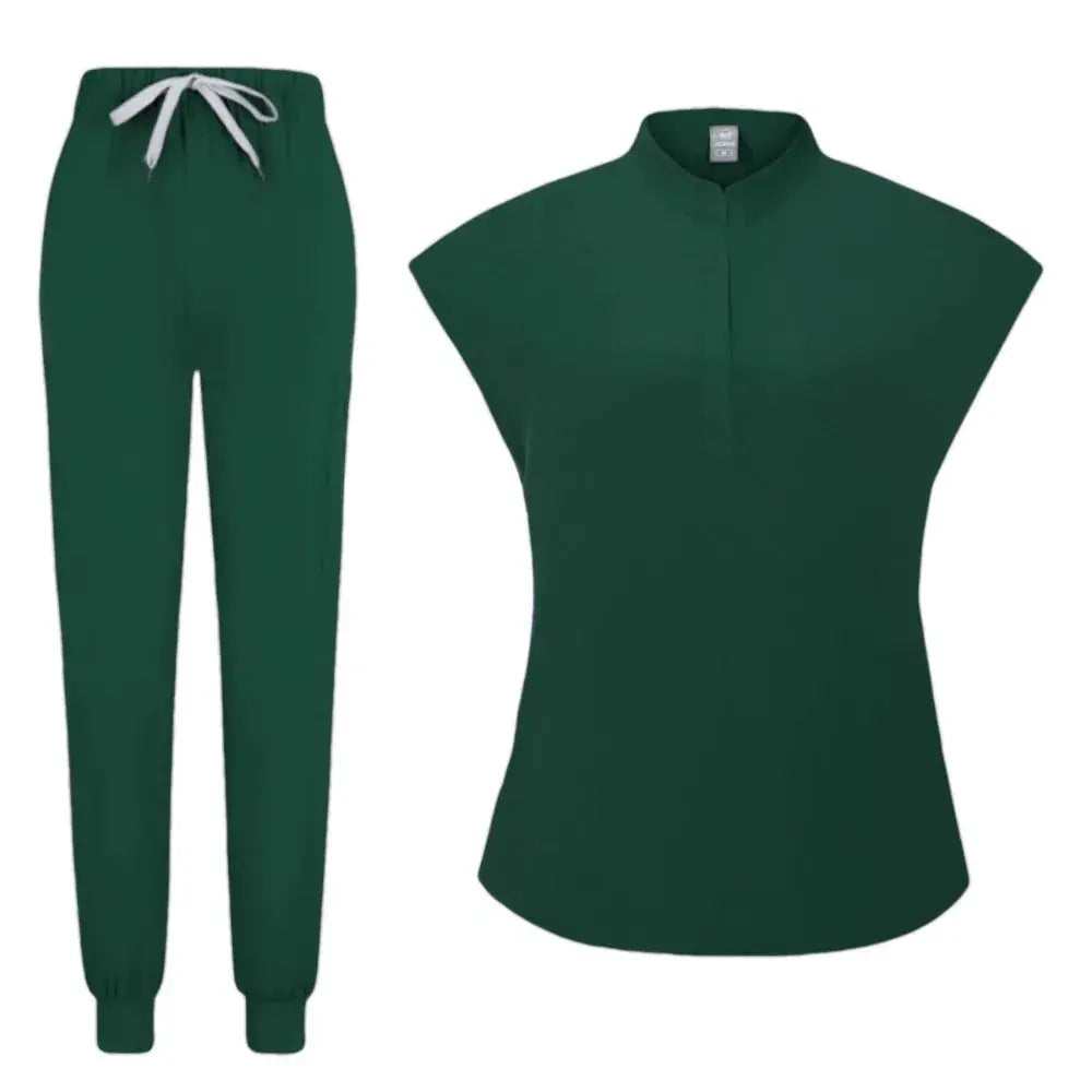 Bestselling S-urgical Gowns Doctor M-edical D-ental Work Uniform Set, Working Room Scrubs Elastic Scrubs Suit by All Mart Bristol Ltd