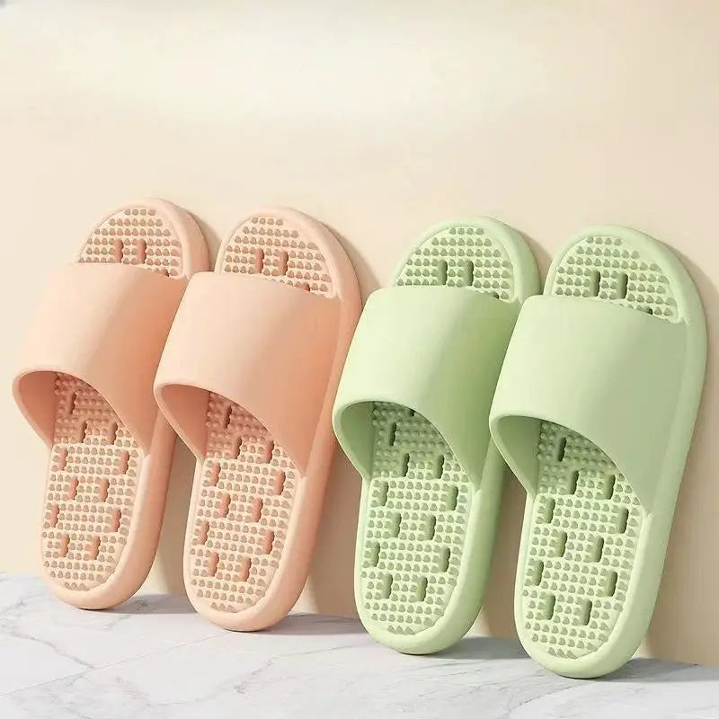 New Quiet EVA Bathroom Slippers for Men and Women Breathable Non-Slip Indoor/Outdoor Sandals with Drainage Holes by All Mart Bristol Ltd