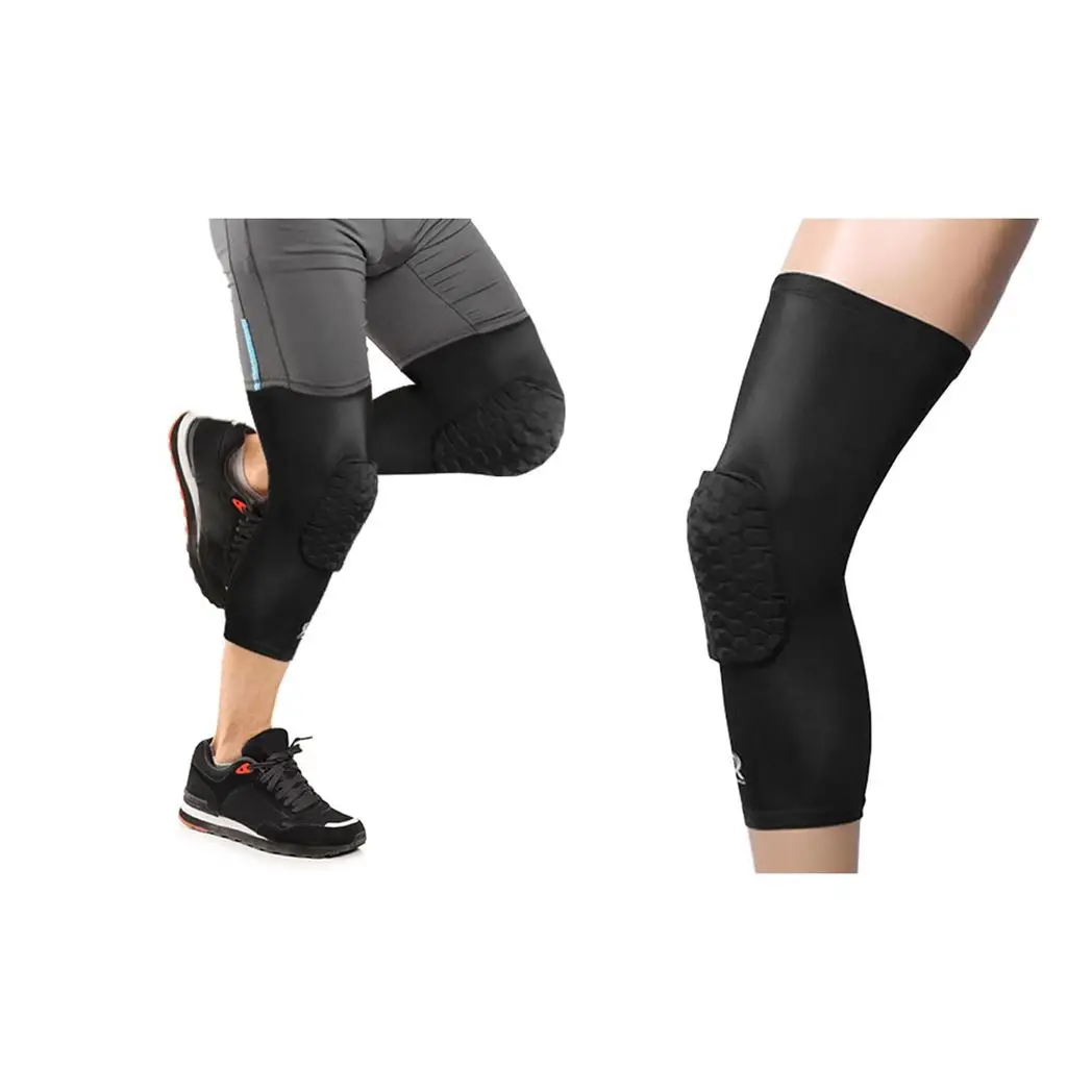 Knee Compression Sleeve, Large - Black by Aquarius